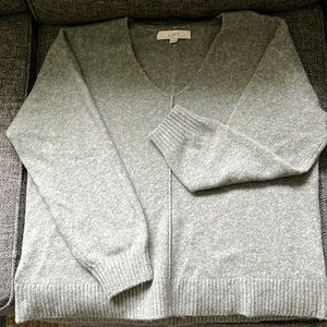 LOFT gray sweater, size xs, NWOT.